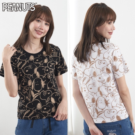 滿滿史努比短袖圓領T