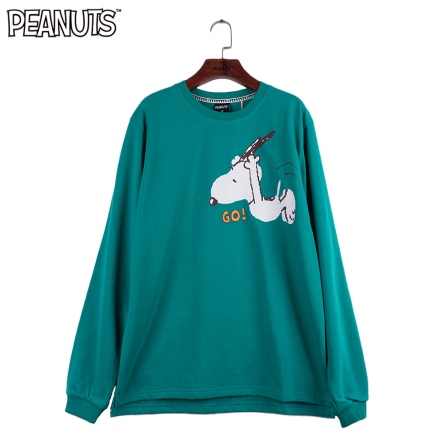 史努比GO!GO!男版長袖T恤