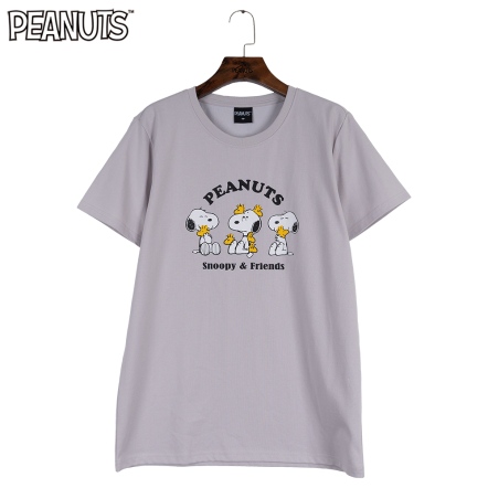 史努比三連拍男版短袖圓領T