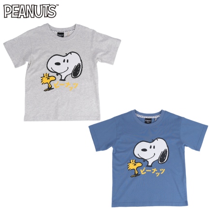 史努比大微笑兒童圓領短T
