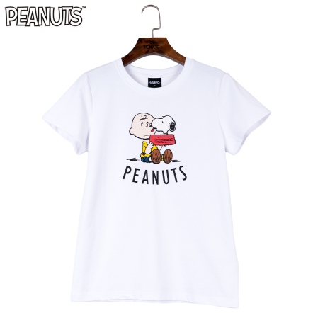 史努比在狗碗裡寬版T恤