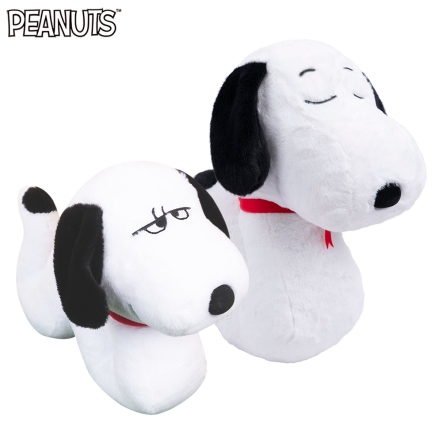 史努比彎彎蛇年玩偶2入組(做美夢40cm+森七七20cm)