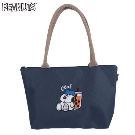 歐拉夫珍奶帆布手提袋