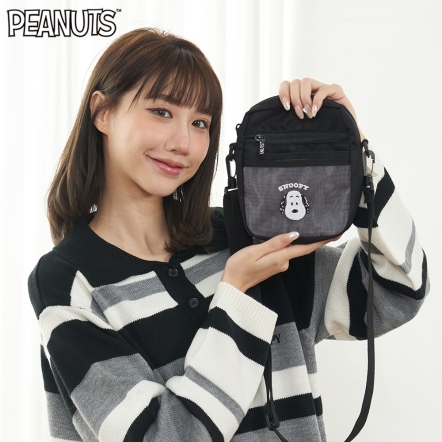 史努比電繡隨身小包(側背包)