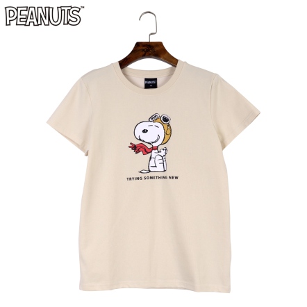 史努比兜風中寬版T恤