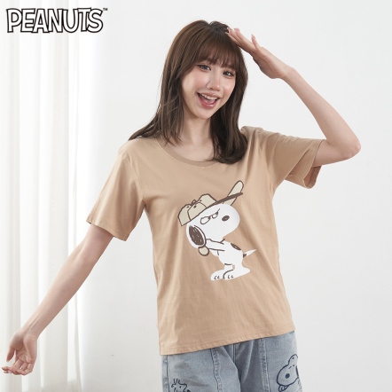 史努比全力出擊短袖圓領T