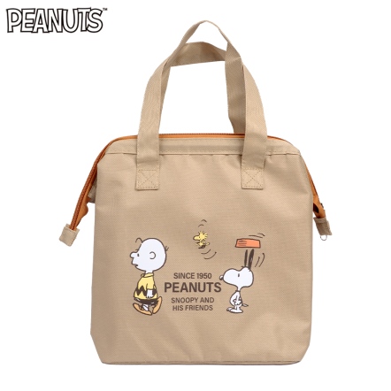 查理與史努比方口保冷袋