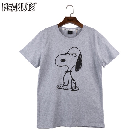 史努比發怒男版短袖圓領T