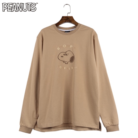 史努比皺眉男版長袖T恤