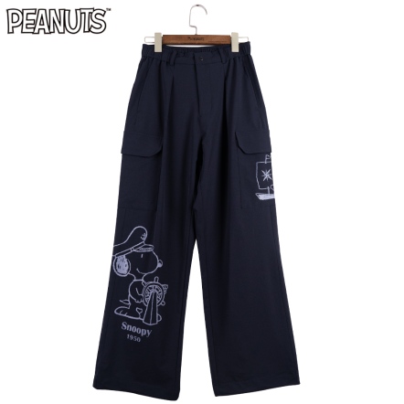 史努比船長掌舵束繩工裝褲