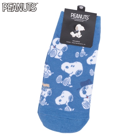 史努比三兄弟滿版船襪
