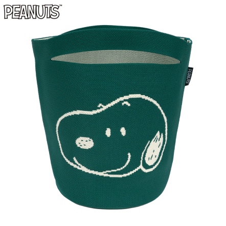 史努比微笑針織便當袋