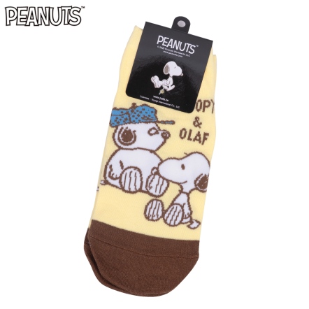 史努比與歐拉夫船襪