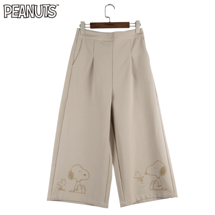 史努比八分西裝寬褲