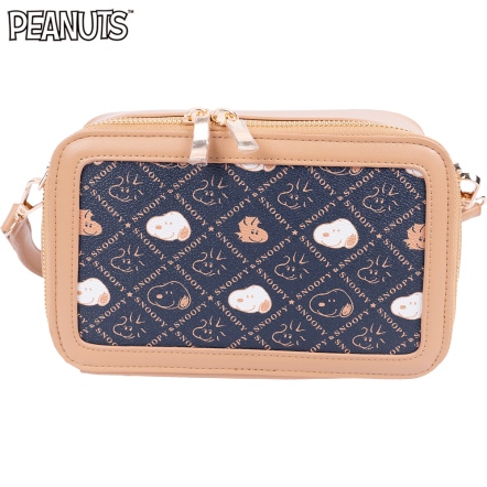 史努比微笑滿版相機包