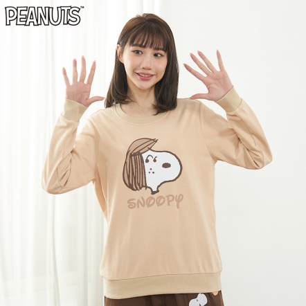 史努比變裝秀女版大學T