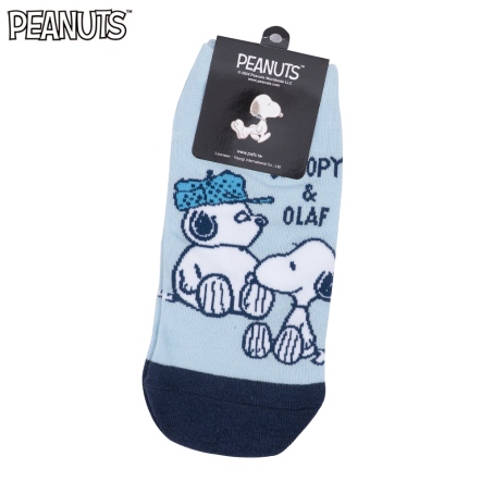 史努比與歐拉夫船襪