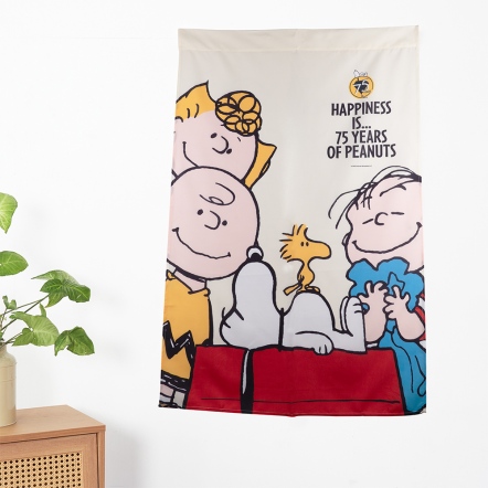 史努比75週年愛睡覺一片式長門簾