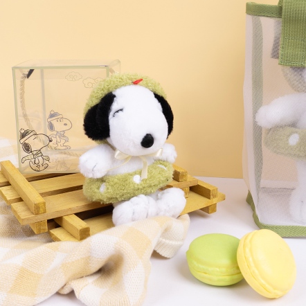 史努比蛇年10cm玩偶禮盒(本款無鑰匙圈)