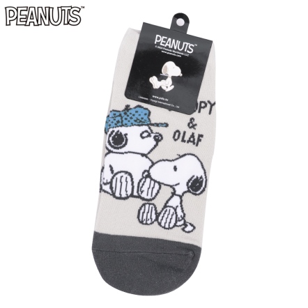 史努比與歐拉夫船襪