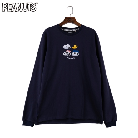 史努比親友團男版長袖T恤
